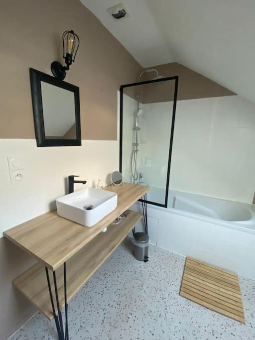 Chez Salome & Theo ! Apartment Saint-Jean-d'Arvey Luaran gambar